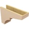 Ekena Millwork 6"W x 18"D x 12"H Classic Monterey Rough Cedar Woodgrain TimberThane Corbel, Primed Tan CORUR06X18X12MONRCPR - alternate 3